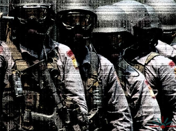 ‘Members of Detachment 88, the Western-trained Indonesian police counter-terrorism unit. Image: AK Rockefeller via Flickr